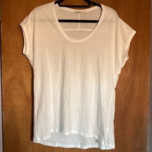 NWOT Barefoot Dreams White T-Shirt - Size Medium